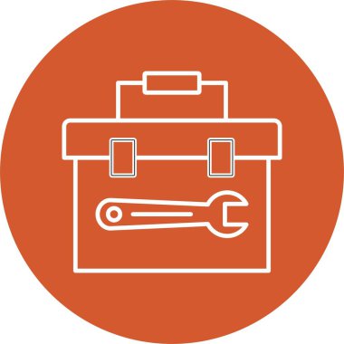 Araç Kutusu Satırı Çemberi Simgesi