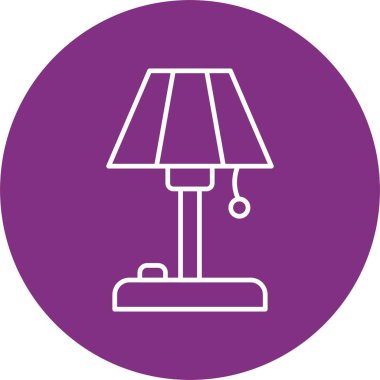 Döşeme Lambası Çemberi Simgesi