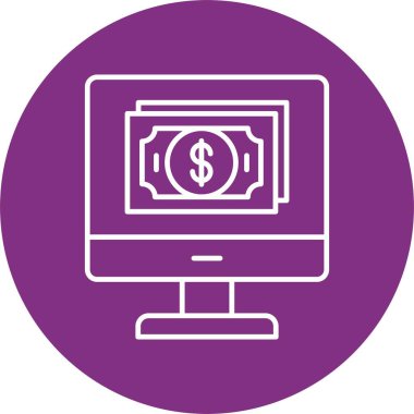 Dollor Satırı Çemberi Simgesi