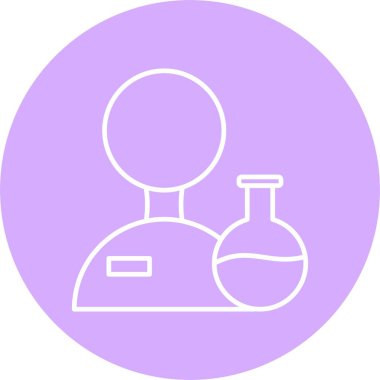 Bilim adamı Satır Çemberi Simgesi