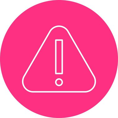 Uyarı Satırı Çemberi Simgesi