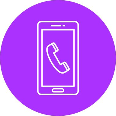 Telefon Hattı Çemberi Simgesi