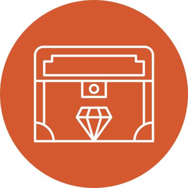 Değerli Satır Çemberi Simgesi