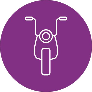 Motosiklet Hattı Çemberi Simgesi