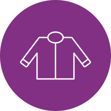 Sürücü Aracı Çizgisi Çemberi Simgesi