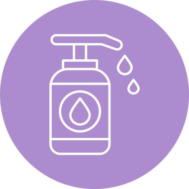 Losyon Satırı Çemberi Simgesi