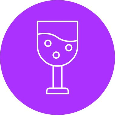 Kadeh Satırı Çemberi Simgesi