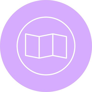 Harita Satırı Çemberi Simgesi