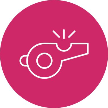 Islık Satırı Çemberi Simgesi