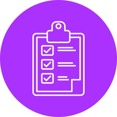 Pano Satırı Çemberi Simgesi