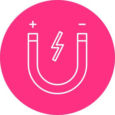 Mıknatıslı Satır Çemberi Simgesi