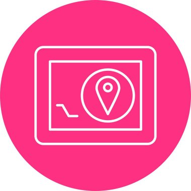 Navigator Aygıtı Satır Çemberi Simgesi