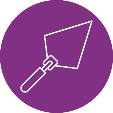 Trowel Satır Çemberi Simgesi