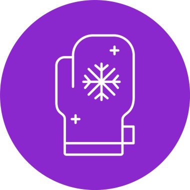 Mitten Satır Çemberi Simgesi