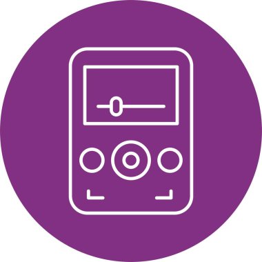 Ses Oynatıcı Satır Çemberi Simgesi