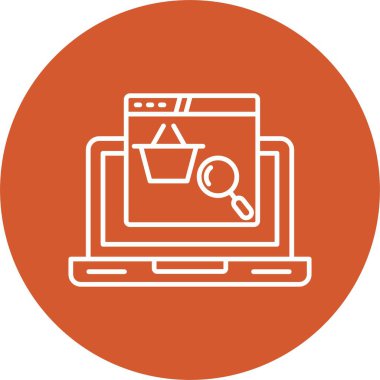 Arama Satırı Çemberi Simgesi