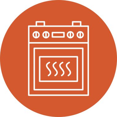 Fırın Hattı Çemberi Simgesi Pişiriliyor