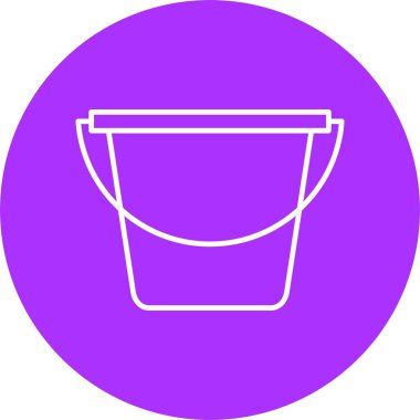 Bucket Satır Çemberi Simgesi