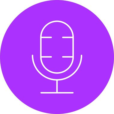 Podcast Satır Çemberi Simgesi