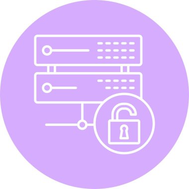 Güvensiz Satır Çemberi Simgesi