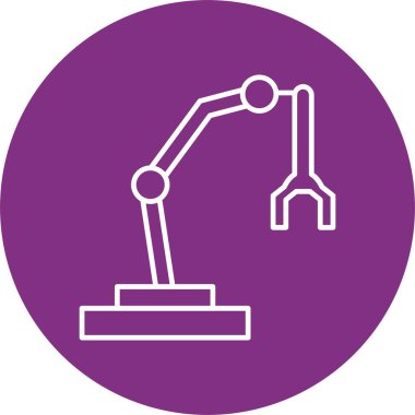 Robotik Kol Hattı Çemberi Simgesi