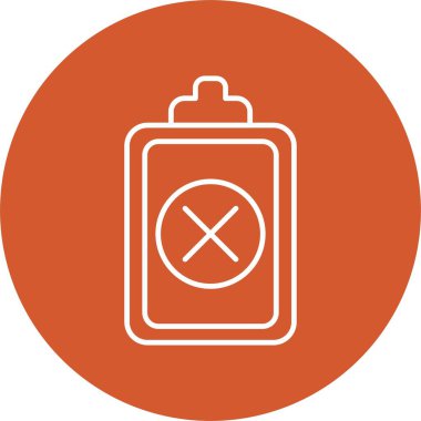 Yanlış Satır Çemberi Simgesi