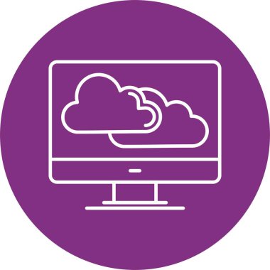 Bulut Satırı Çemberi Simgesi