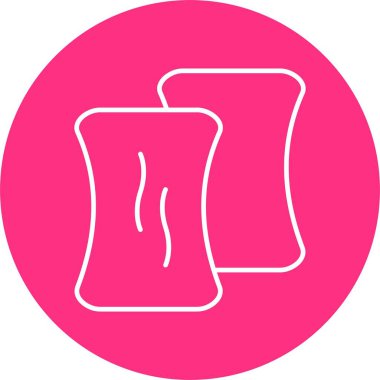 Sünger Çizgisi Çemberi Simgesi