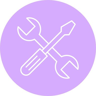 Çizgi Çizgisi Çemberi Simgesini Çaprazla