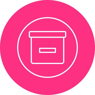 Kutu Satırı Çemberi Simgesi