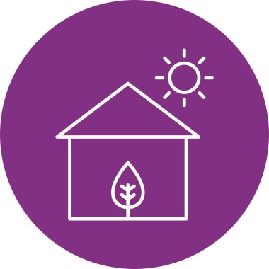 Yankı Evi Satırı Çemberi Simgesi