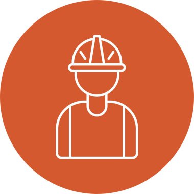 İşçi Satırı Çemberi Simgesi