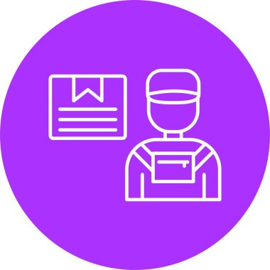 Kurye Hattı Çemberi Simgesi