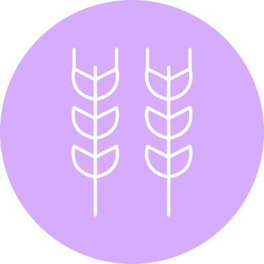 Buğday Çizgisi Çemberi Simgesi