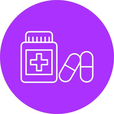 Sağlık Hattı Çemberi Simgesi