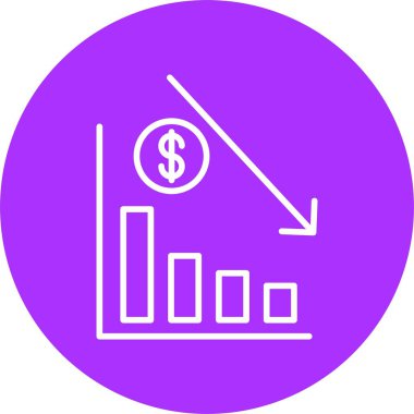 İş Hattı Çevre Çizgisi Çemberi Simgesi