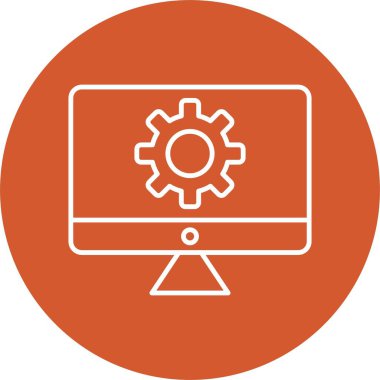 Sistem Satırı Çemberi Simgesi