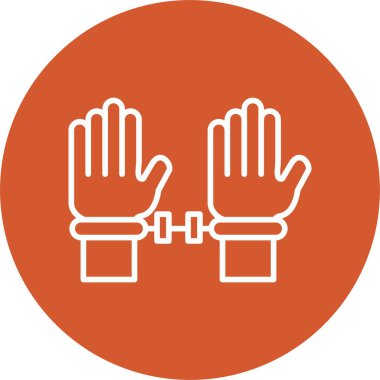 Tutuklama Satırı Çemberi Simgesi