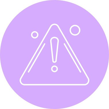 Uyarı Satırı Çemberi Simgesi