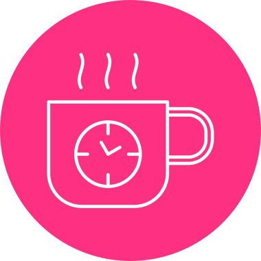 Kahve Zamanı Çemberi Simgesi