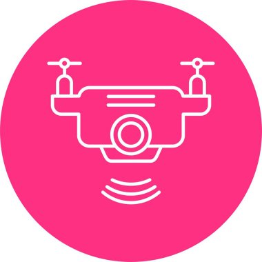 Drone Hat Çemberi Simgesi