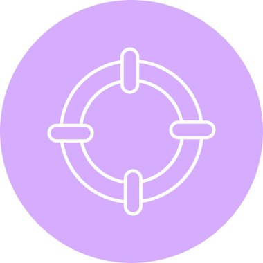 Hedef Satır Çemberi Simgesi