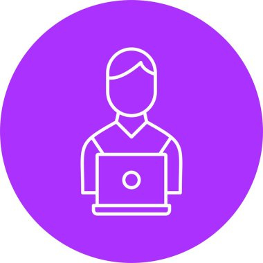 Çalışma Satırı Çemberi Simgesi