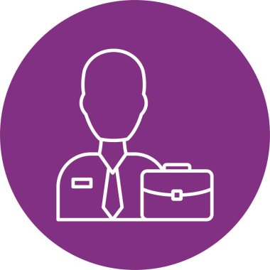 Yönetici Satır Çemberi Simgesi