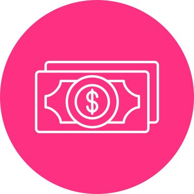 Maaş Satırı Çemberi Simgesi