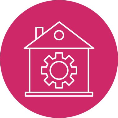 Ev Ayarları Satır Çemberi Simgesi