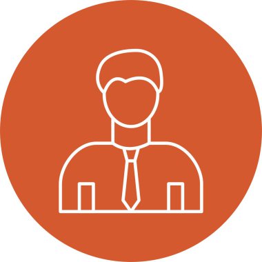 Ofis İşçi Hattı Çemberi Simgesi