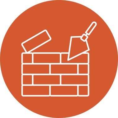 Tuğla Duvarı Çemberi Simgesi