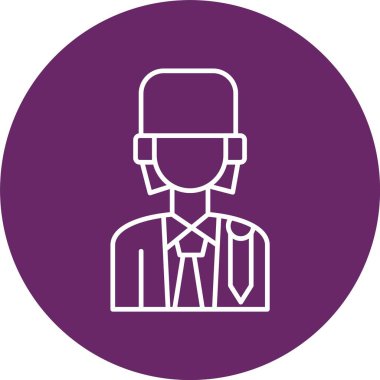 Avukat Hattı Çemberi Simgesi