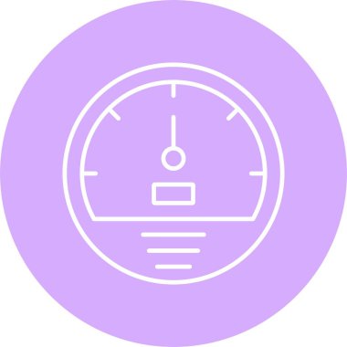 Hız Çizgisi Çemberi Simgesi